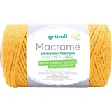 Gründl Makramee Garn Gelb 95 m 330 g