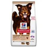 Hill's 2,5kg Adult Culinary Creations Medium Ente & Kartoffel Hill's Science Plan Hundefutter trocken