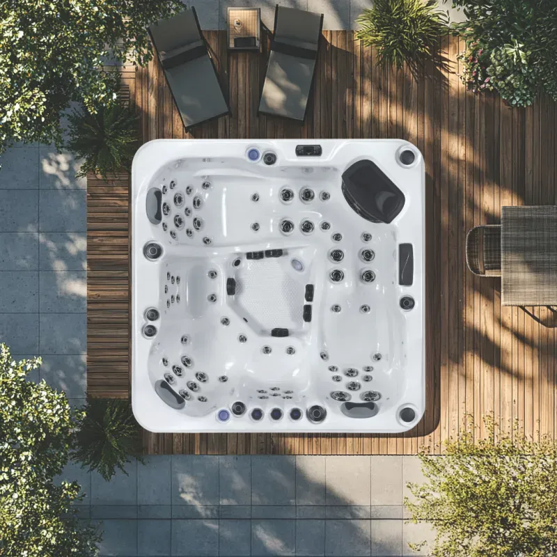 Outdoor Whirlpool - Mesa (200x200x80cm)