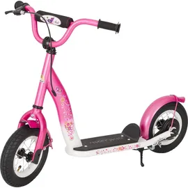 tretroller-laden Classic Edition 10" pink/weiß