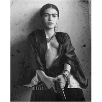 Frida Kahlo Leinwandposter mexikanischer Künstler Wanddekoration Frida Kahlo Drucke auf Leinwand mexikanischer Künstler Wohnkultur Leinwand Gemälde für Wohnzimmer, kein Rahmen,30x45cm