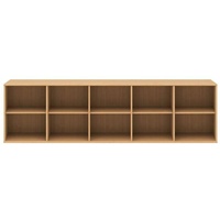 Hammel Furniture Sideboard »Mistral, Hochwertig Bücherregal, Lowboard, hängend/stehend montierbar«, Eiche, lack/öl, , 63654419-0 B/H/T: 220 cm x 61 cm x 42 cm,