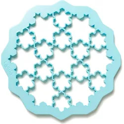 Puzzle Snow Form zum Schneiden von Keksen