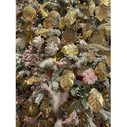 3 Glasvögel auf Clip Christbaumschmuck Weihnachtskugeln Weihnachtsbaum Rosa 8cm