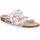 ROHDE Damen Pantolette Weite G mit Schnallen und weichem Lederfußbett Alba 5620, Größe:43 EU, Farbe:Weiß