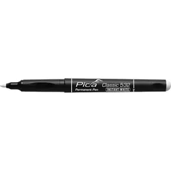 Pica Classic Permanent Pen Instant White, 1-2mm - 532/52