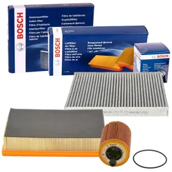 Bosch Filter Inspektionspaket Passend Für 1.9+2.5 Tdi Vw T5 Bus Bulli Camper: Filter, Innenraumluft Amc Filter: Fca10051 Corteco: 21653020 Hengst Filt