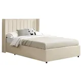 Juskys Polsterbett Savona 120 x 200 cm Beige