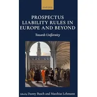 Oxford University Press Prospectus Liability Rules in Europe and