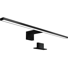 B.K.Licht Spiegelleuchte 8 W 780 lm 4000 K Schwarz 60 cm