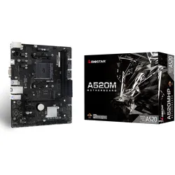 Biostar A520MHP, AMD, Sockel AM4, AMD Ryzen 3000 Series, AMD Ryzen 4000 Series,