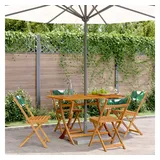 vidaXL Gartenstuhl 47 x 52,5 x 80 cm grün 4 St.