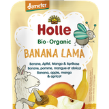 Holle Bio Banana Lama Pouchy Banane, Apfel, Mango & Aprikose 100 g