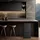 Wellhome WELL HOME Mülleimer 62 L (37 L + 25 L) Mülleimer mit 2 Fächern, automatische Öffnung mit Sensor, Edelstahl, Schwarz
