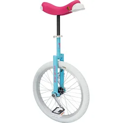 QU-AX Einrad Luxus 20" himmelblau, Reifen weiß (1107)