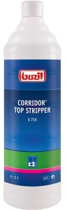 Buzil Corridor® S 715 Top Stripper Oberflächenreiniger, Dient zur Entfernung der oberen Beschichtungsnutzschicht, 1 Liter - Flasche