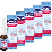 Olynth 0,1% für Erwachsene Nasendosierspray Fünferpack 5x15 ml Nasenspray
