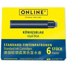 ONLINE USV-Systeme Tintenpatrone Standard königsblau 6 Stück