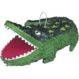 Unique Industries Inc. Pinata Pinata Krokodil, ca. 33x45x16cm grün
