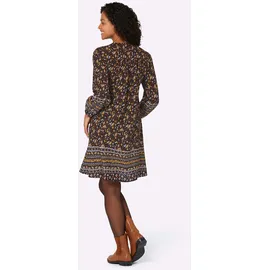 Inspirationen Druck-Kleid Tunikakleid Mehrfarbig 24