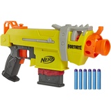 Hasbro Nerf Fortnite SMG-L motorisierter Blaster – enthält 3 Ziele – mit 6-Dart Clip-Magazin und 6 Nerf Elite Darts