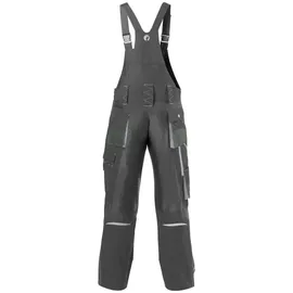 Fortis Latzhose twenty four dunkelgrau-hellgrau 90.0