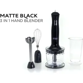 Russell Hobbs Matte Black 3-in-1 Stabmixer