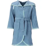 VOSSEN Mädchen & Jungen, Bademantel Mimmi dusty blue 122/128
