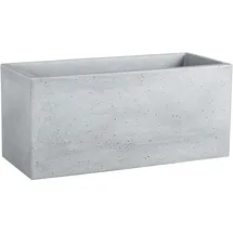 Scheurich Pflanzgefäß C-Cube Long Serie 240 granit grau 60 cm