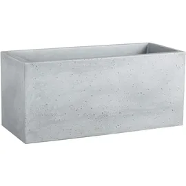 Scheurich Pflanzgefäß C-Cube Long Serie 240 granit grau 60 cm
