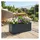 ethick Blumentopf Rechteckig 58 58 x 29 x 30 cm Anthrazit