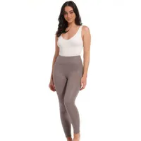 Magic Bodyfashion Leggings »Leather Look Legging« hoch tailliertes Design,