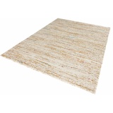 HANSE HOME Hochflor-Teppich HANSE HOME "Chic" Teppiche Gr. B/L: 120 cm x 170 cm, 30 mm, 1 St., beige (creme) Esszimmerteppiche