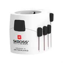 SKROSS Reiseadapter Weiß