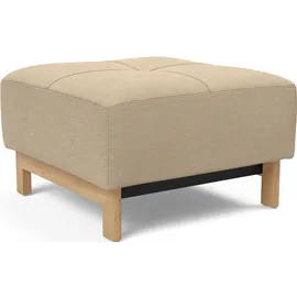 Innovation Living Polsterhocker 65 x 40 x 65 cm Braun