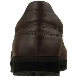 Natural Feet Schnürschuh NATURAL FEET "Karsten XL", Herren, Gr. 42, braun (dunkelbraun), Leder, Synthetik, Schuhe Schnürschuh, mit Stretchmaterial