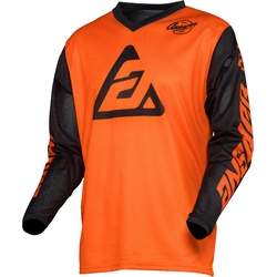 Answer Arkon Bold Motocross Jersey, schwarz-orange, Größe S für Männer