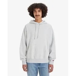 Levi's für Herren. A8435-0008 Authentischer Hoodie grau (S), Lässig, Baumwolle