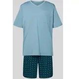 SCHIESSER Pyjama Comfort Essentials Mint S (48)