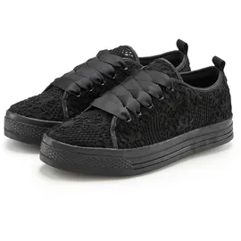 LASCANA Sneaker Low Damen Schwarz 41