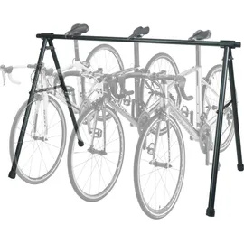 MCW Fahrrad-Sattelständer MCW-K39 Fahrradständer Metall pulverbeschichtet 114x170x114cm ausziehbar schwarz