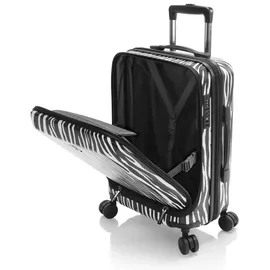 HEYS EZ Fashion 4-Rollen Cabin 53 cm / 43 l schwarz/weiß gestreift