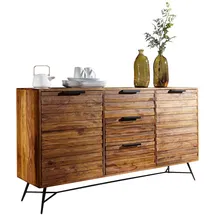 KADIMA DESIGN Nishan 160 x 88 x 40 cm Braun