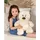 gipsy toys Plüschhund 40 cm Beige