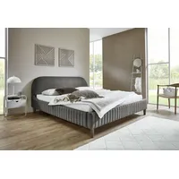 Atlantic Home Collection Polsterbett »Madita, 180x200cm, mit organischer Kopfteilform«,
