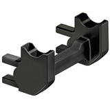 KLICKfix Distanz-Set für Lenkeradapter E schwarz, 90 Grad, schwarz (1 Set) - Schwarz