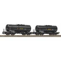 PIKO 2er Set Kesselwagen 406Ra PKP Epoche IV 28311 H0