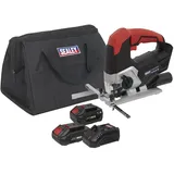 Sealey Akku Stichsäge Set 20V SV20 Serie 2 Batterien CP20VJSKIT