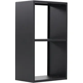 Magnus Kaminholzregal R155 Metall 45 x 30 x 80 cm Schwarz