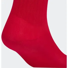 adidas Crew Socken 3er Pack Grau/Rot/Schwarz/Weiß 28-30